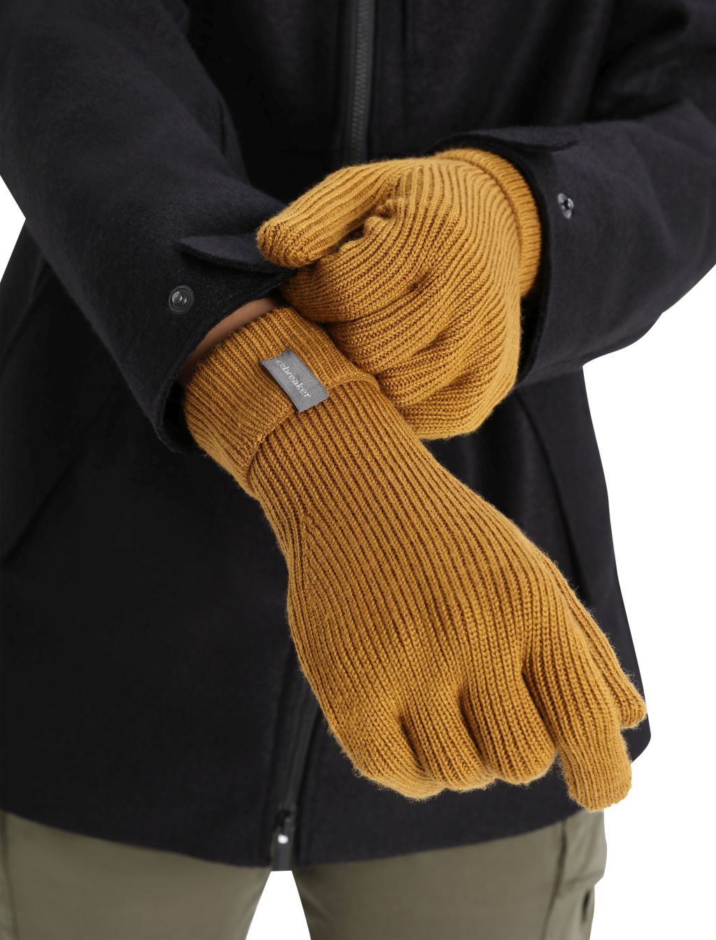 Rukavice ICEBREAKER Adult Rixdorf Gloves, Clove velikost: M