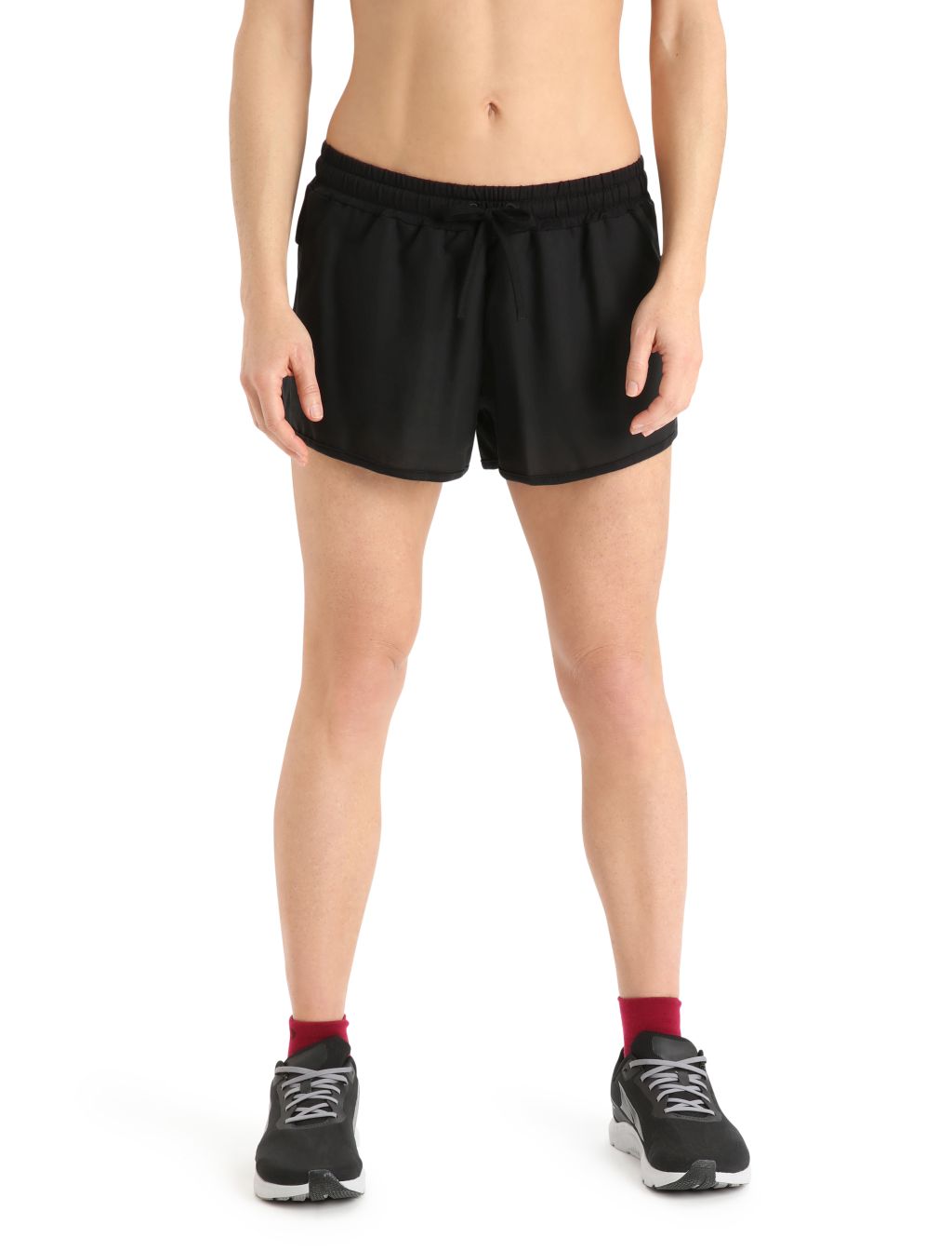 Dámské kraťasy ICEBREAKER Wmns ZoneKnit™ Shorts, Black velikost: XS