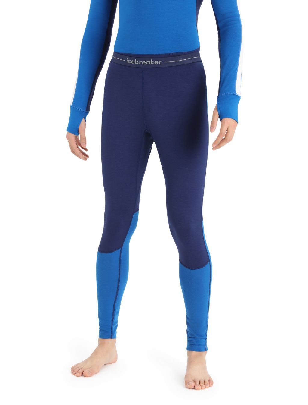 Pánské spodky ICEBREAKER Mens ZoneKnit™ 260 Leggings, Royal Navy/Lazurite/Cb velikost: XXL