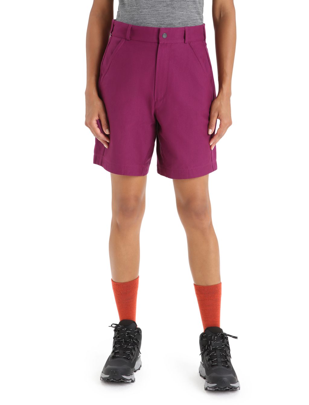 ICEBREAKER Wmns Hike Shorts, Go Berry velikost: 29