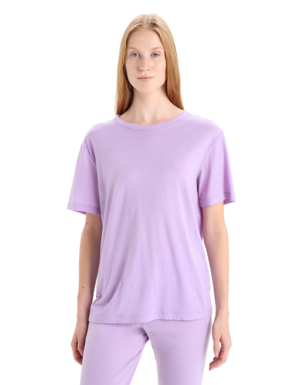 ICEBREAKER Wmns Granary SS Tee, Purple Haze velikost: XS