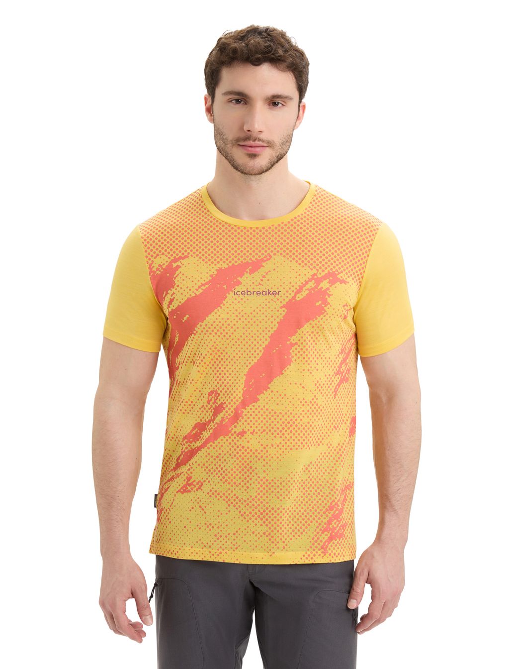 ICEBREAKER Mens Sphere II SS Tee Trail, Summer velikost: M