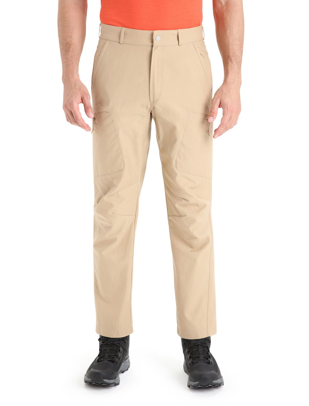 ICEBREAKER Mens Hike Pants, Sand velikost: 36