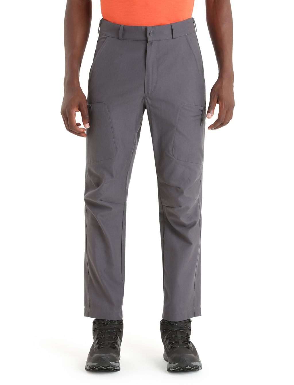 Pánské merino kalhoty ICEBREAKER Mens Hike Pants, Monsoon velikost: 30