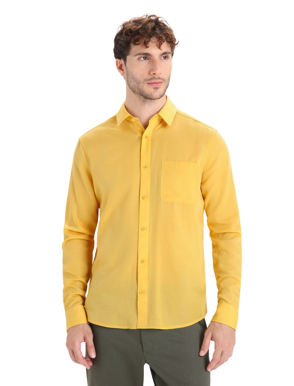 ICEBREAKER Mens Steveston LS Shirt, Summer velikost: M