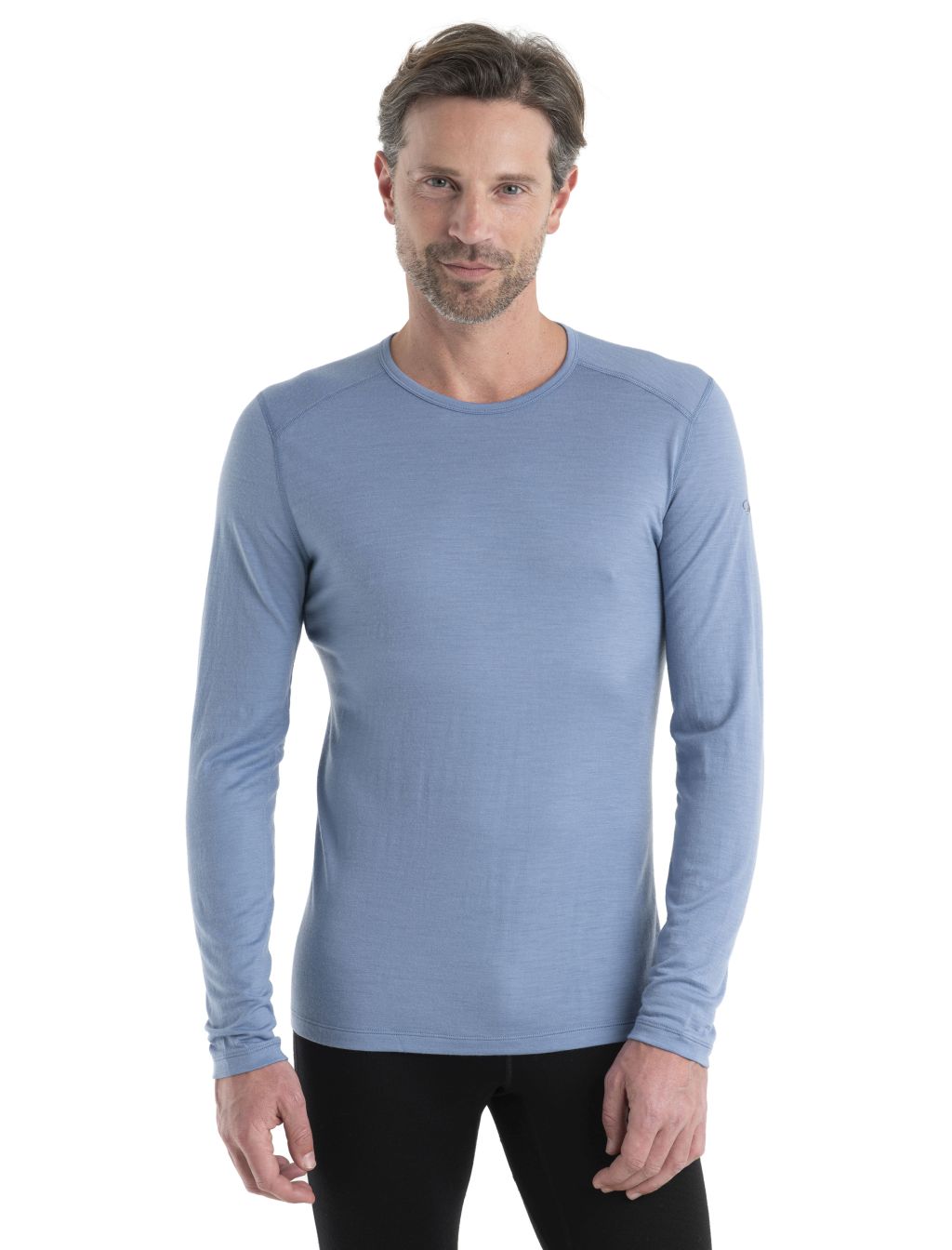 ICEBREAKER Mens 200 Oasis LS Crewe, Kyanite velikost: L