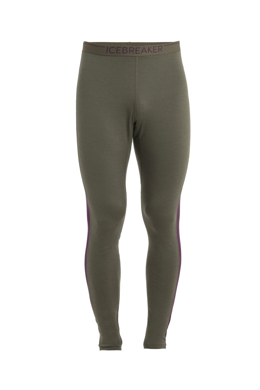 Pánské merino spodky ICEBREAKER Mens 200 Oasis Sonebula Leggings, Loden/Nightshade velikost: XL