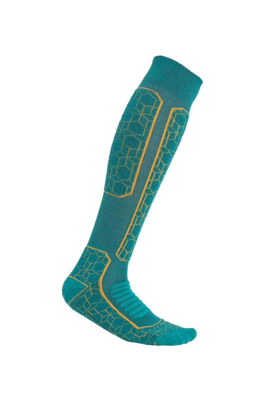 ICEBREAKER Wmns Ski+ Medium OTC Alpine Geo, Flux Green/Solar velikost: L