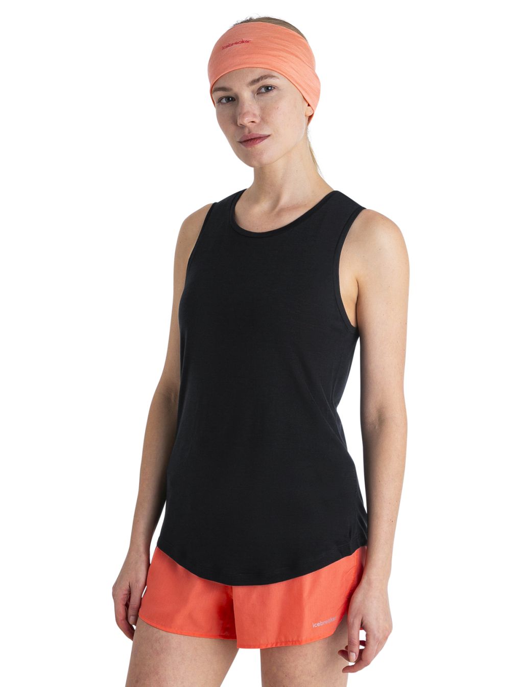 Dámské merino tílko ICEBREAKER Wmns Merino 125 Cool-Lite™ Sphere III Tank, Black velikost: L