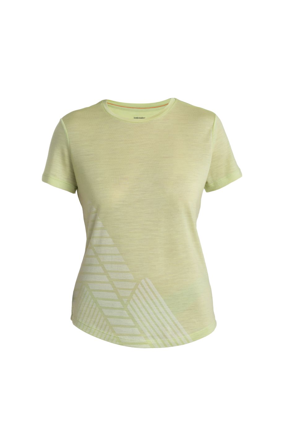 Dámské merino triko krátký rukáv ICEBREAKER Wmns Merino 125 Cool-Lite™ Sphere III SS Tee Peak Quest, Glazen velikost: M