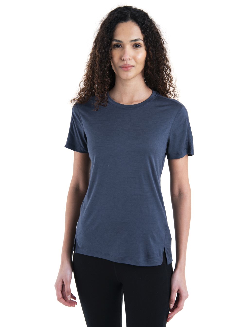 Dámské merino triko krátký rukáv ICEBREAKER Wmns Merino 150 Ace SS Tee, Graphite velikost: L