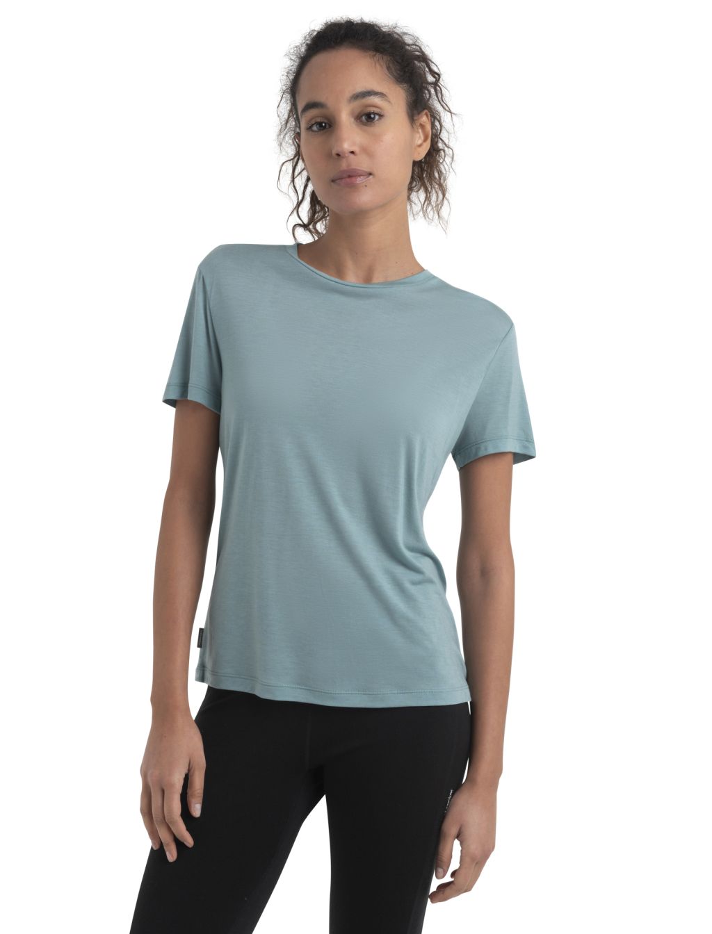 ICEBREAKER Wmns Merino Core SS Tee, Cloud Ray velikost: XL