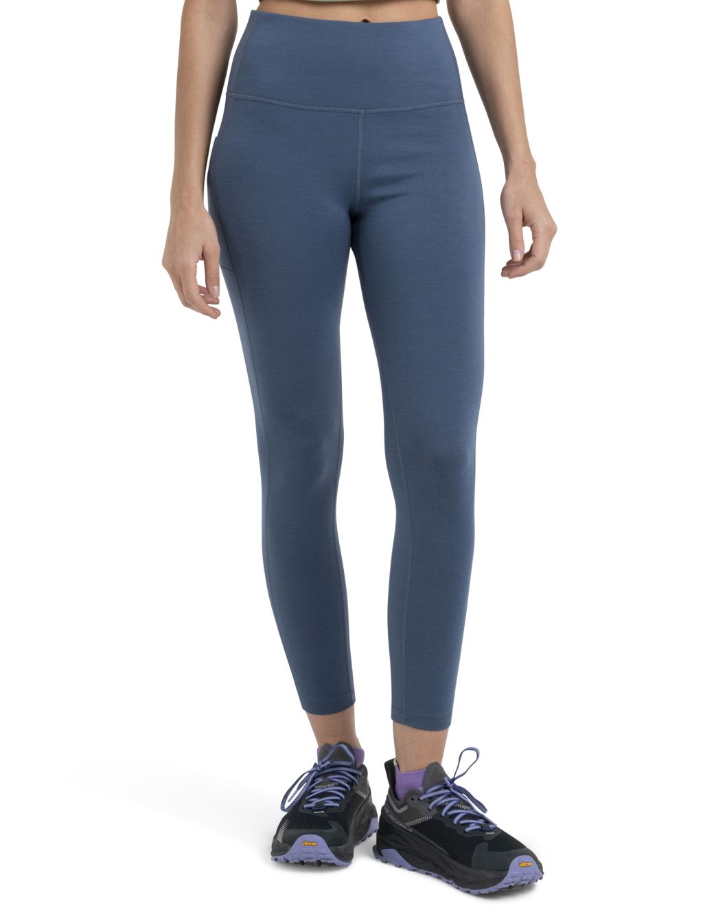 Dámské merino spodky ICEBREAKER Wmns Merino 260 Fastray II 25" High Rise Tights, Dawn velikost: L