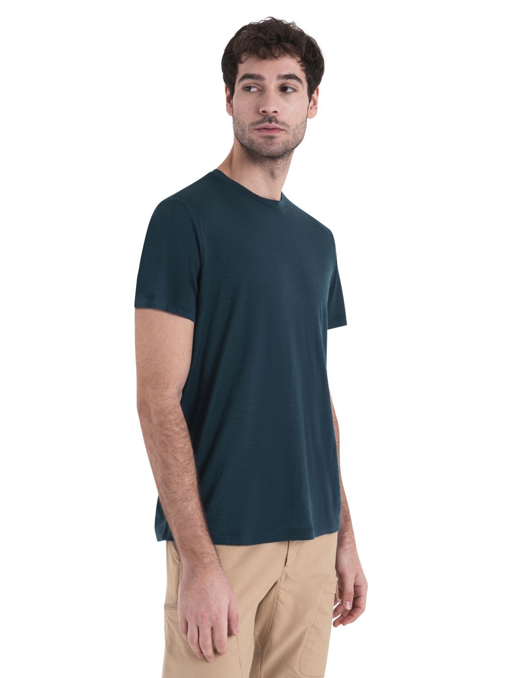 ICEBREAKER Mens Merino 150 Tech Lite III SS Tee, Fathom Green velikost: XS