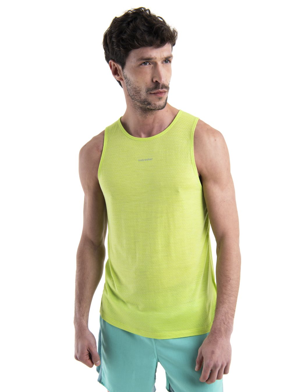 Pánské merino tílko ICEBREAKER Mens Merino 125 Cool-Lite™ Speed Tank, Hyper velikost: S