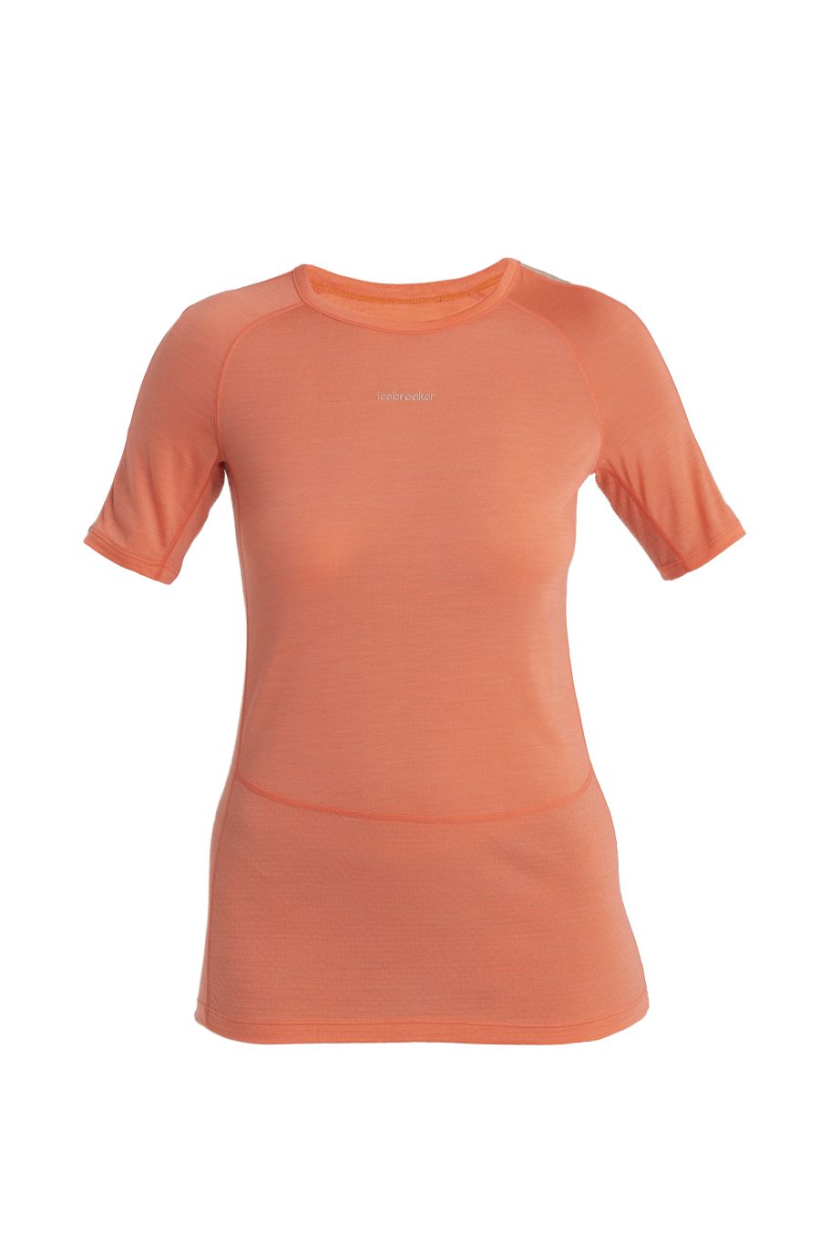 ICEBREAKER Wmns 125 ZoneKnit™ SS Crewe, Tang/Praline/Cb velikost: S