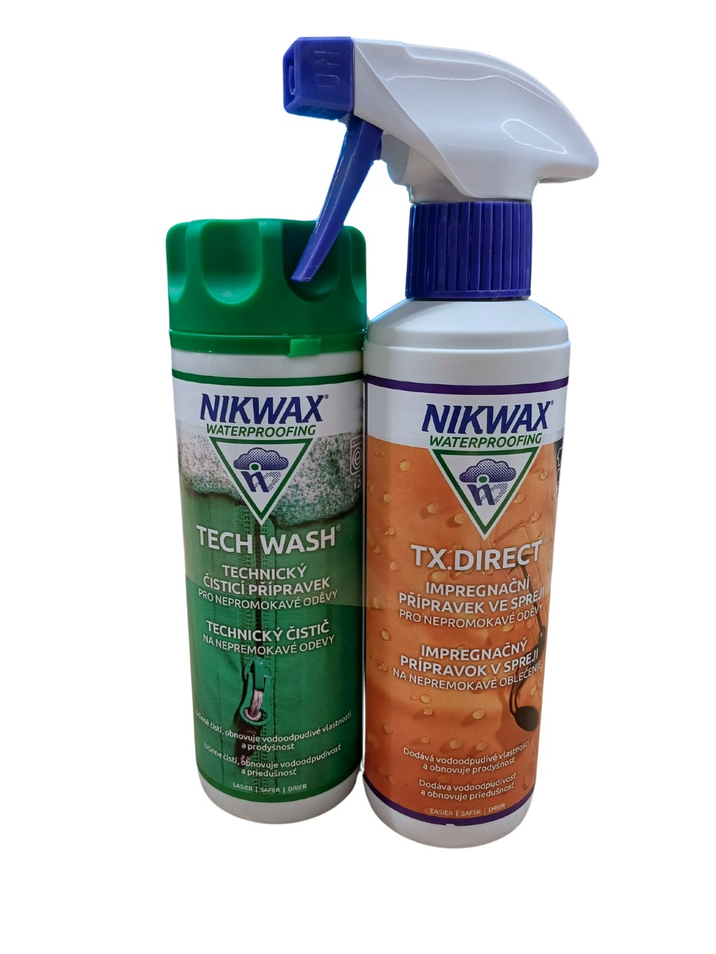 NIKWAX sada Tech Wash a TX.Direct Spray-On (300 + 300 ml)