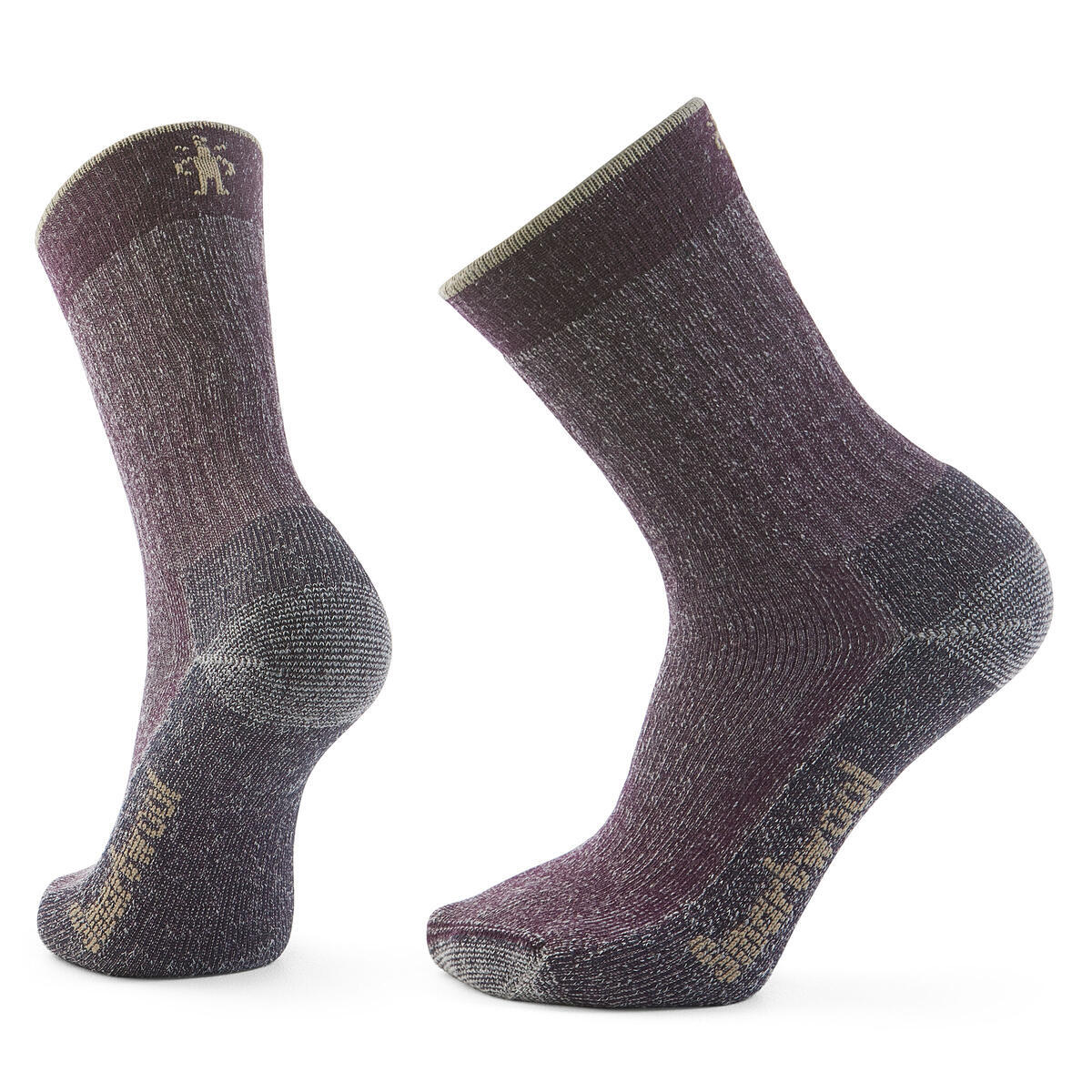 Unisex merino turistické ponožky SMARTWOOL Hike Classic Edition Full Cushion Second, Purple Iris velikost: 34-37 (S)