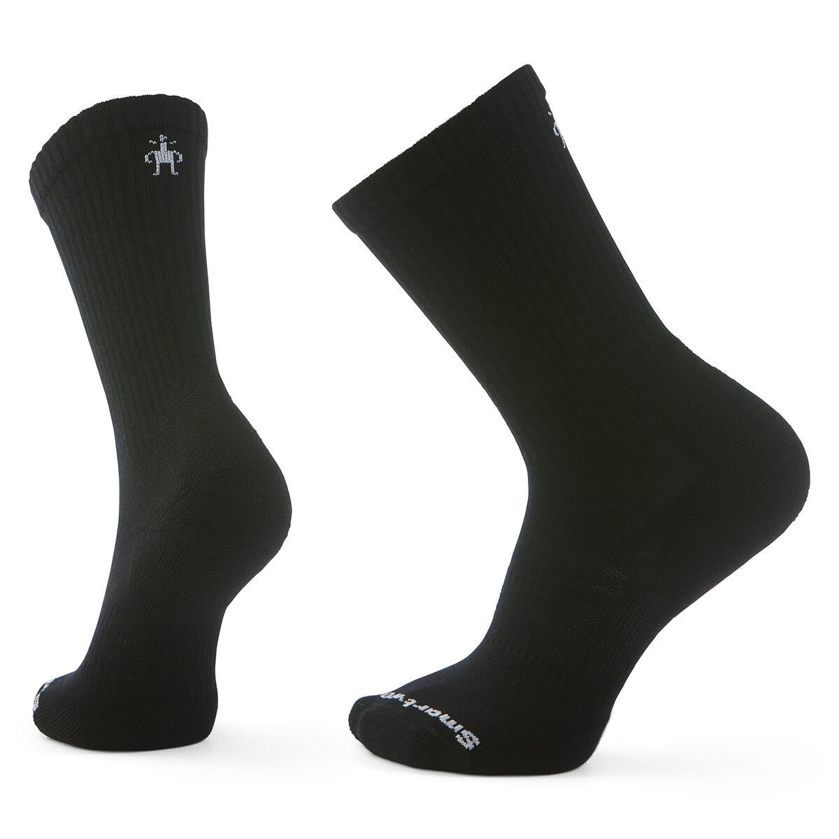 Unisex merino městské ponožky  SMARTWOOL Everyday Athletic Crew Socks, Black velikost: 34-37 (S)