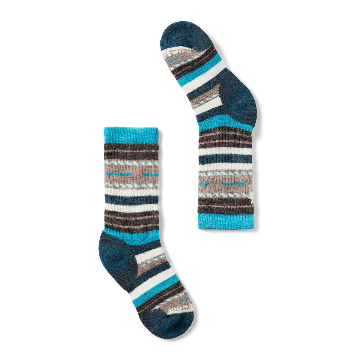 Dětské merino ponožky SMARTWOOL Kids' Hike Full Cushion Margarita Crew S, Capri velikost: 29-32 (M)