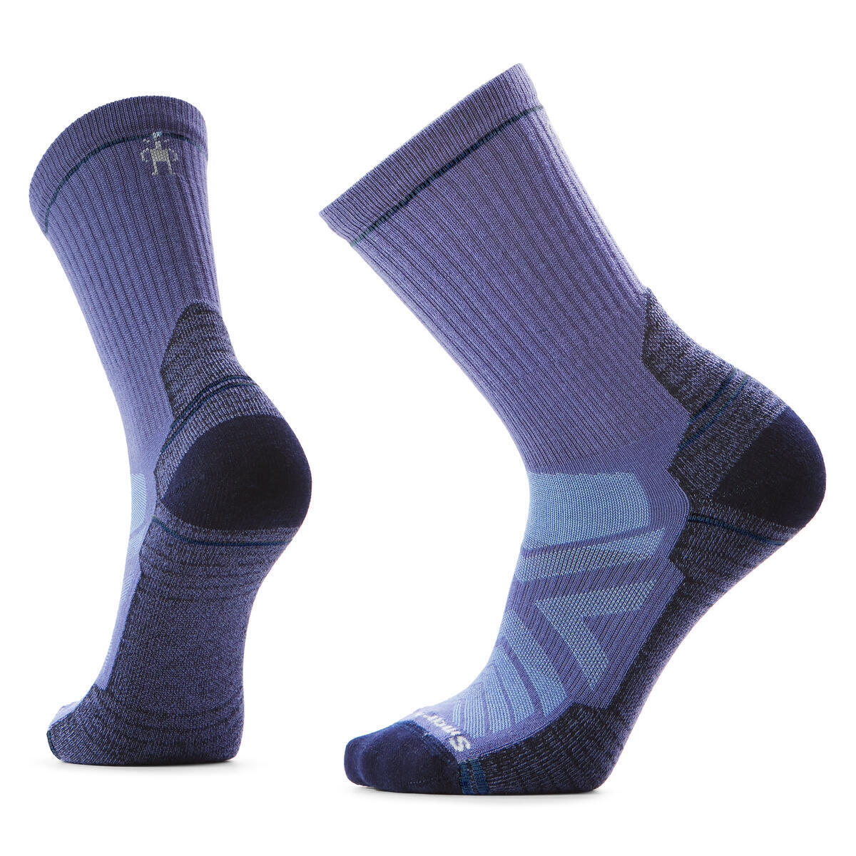 Unisex merino turistické ponožky SMARTWOOL Hike Light Cushion Crew Socks, Nightfall Blue velikost: 38-41 (M)