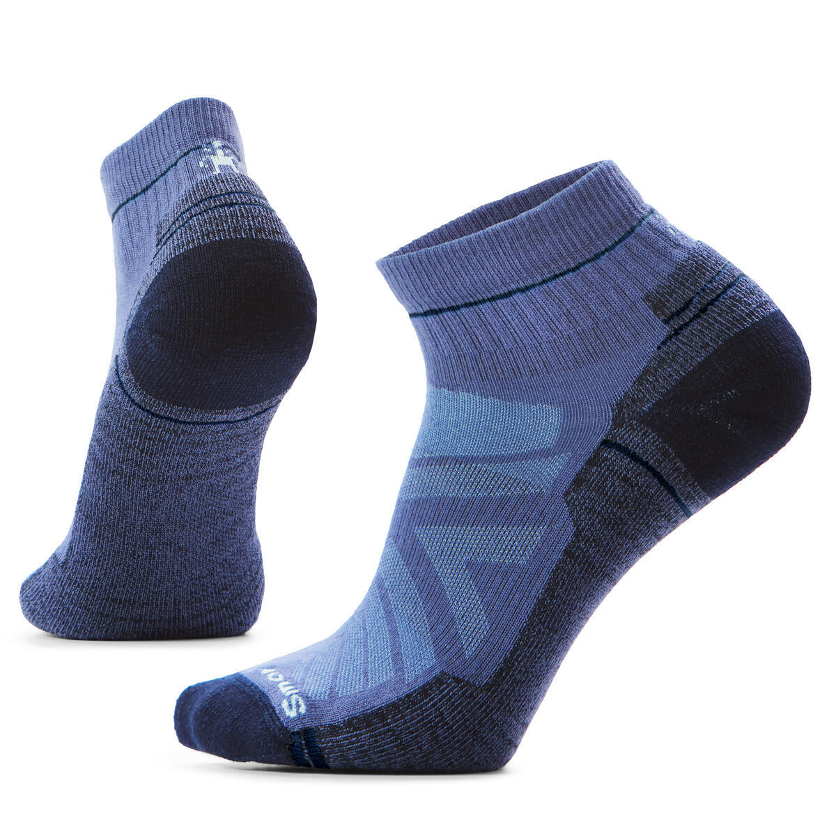 Unisex merino turistické ponožky SMARTWOOL Hike Light Cushion Ankle Socks, Nightfall Blue velikost: 38-41 (M)