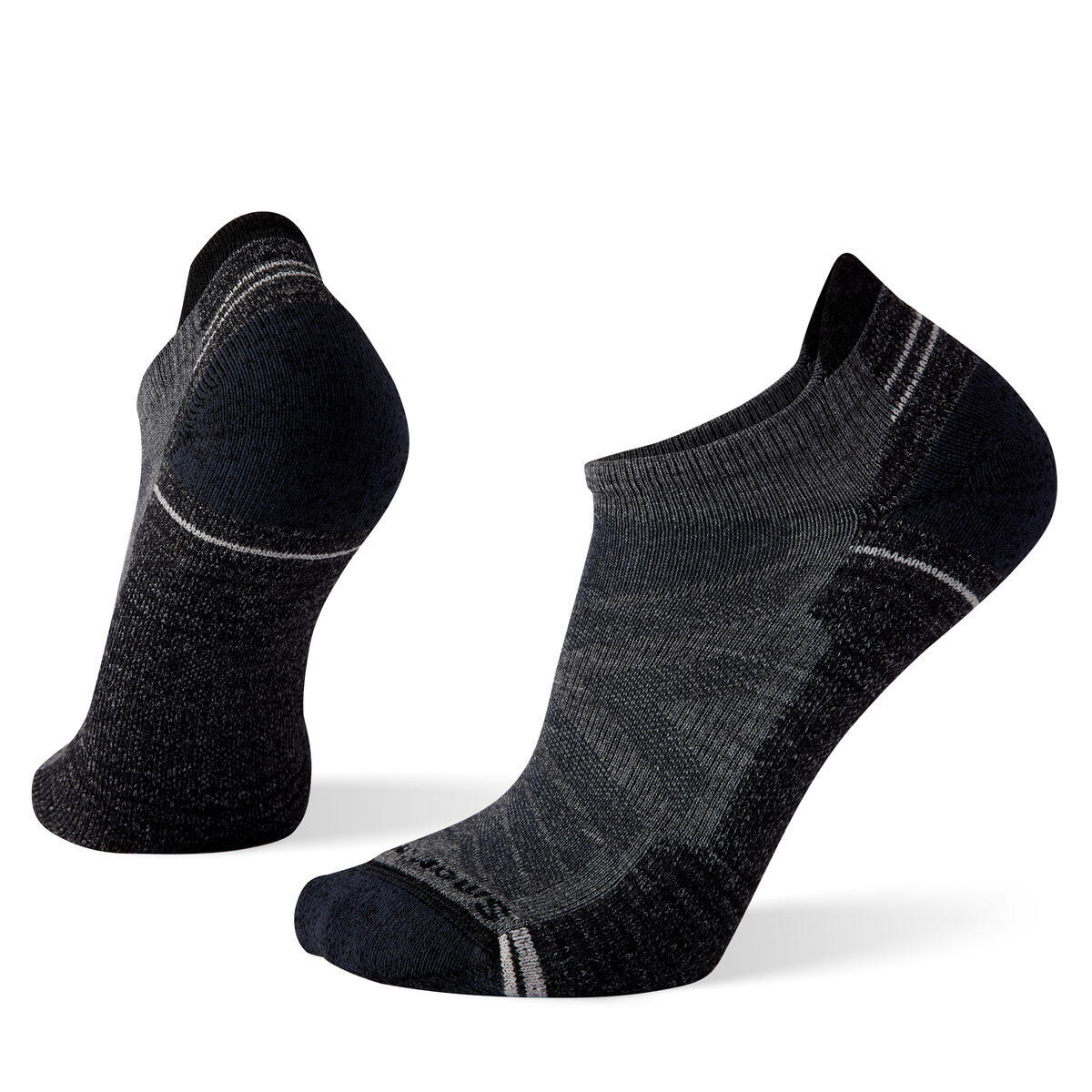 Unisex merino turistické ponožky SMARTWOOL Hike Light Cushion Low Ankle Socks, Medium Gray velikost: 34-37 (S)