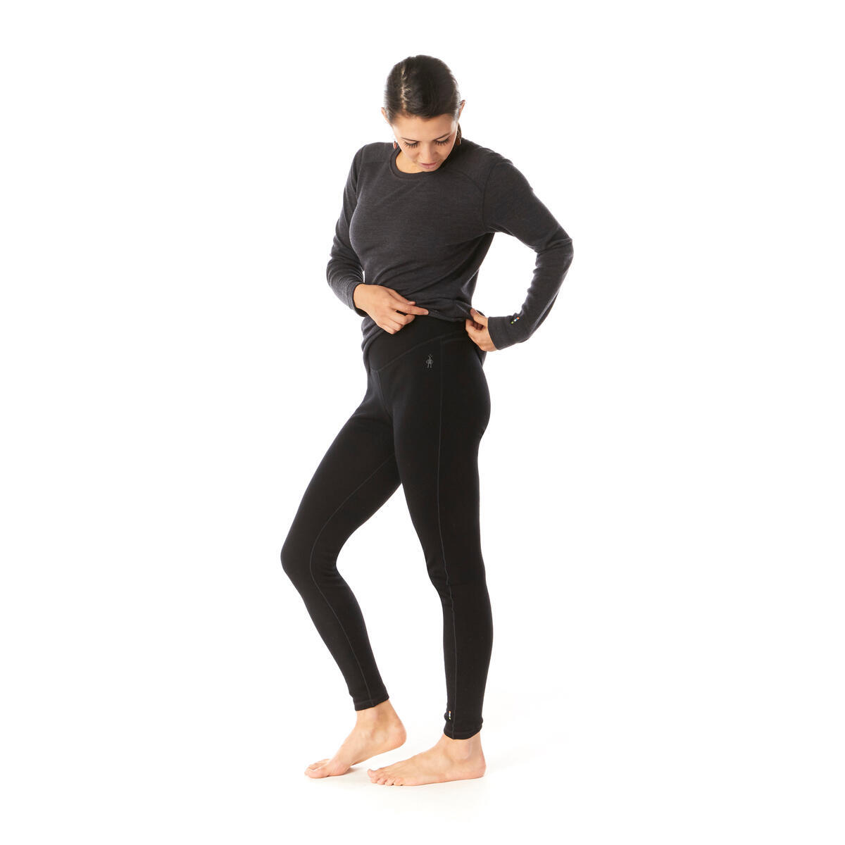 Dámské merino spodky SMARTWOOL Women's Classic Thermal Merino Base Laye, Black velikost: XS