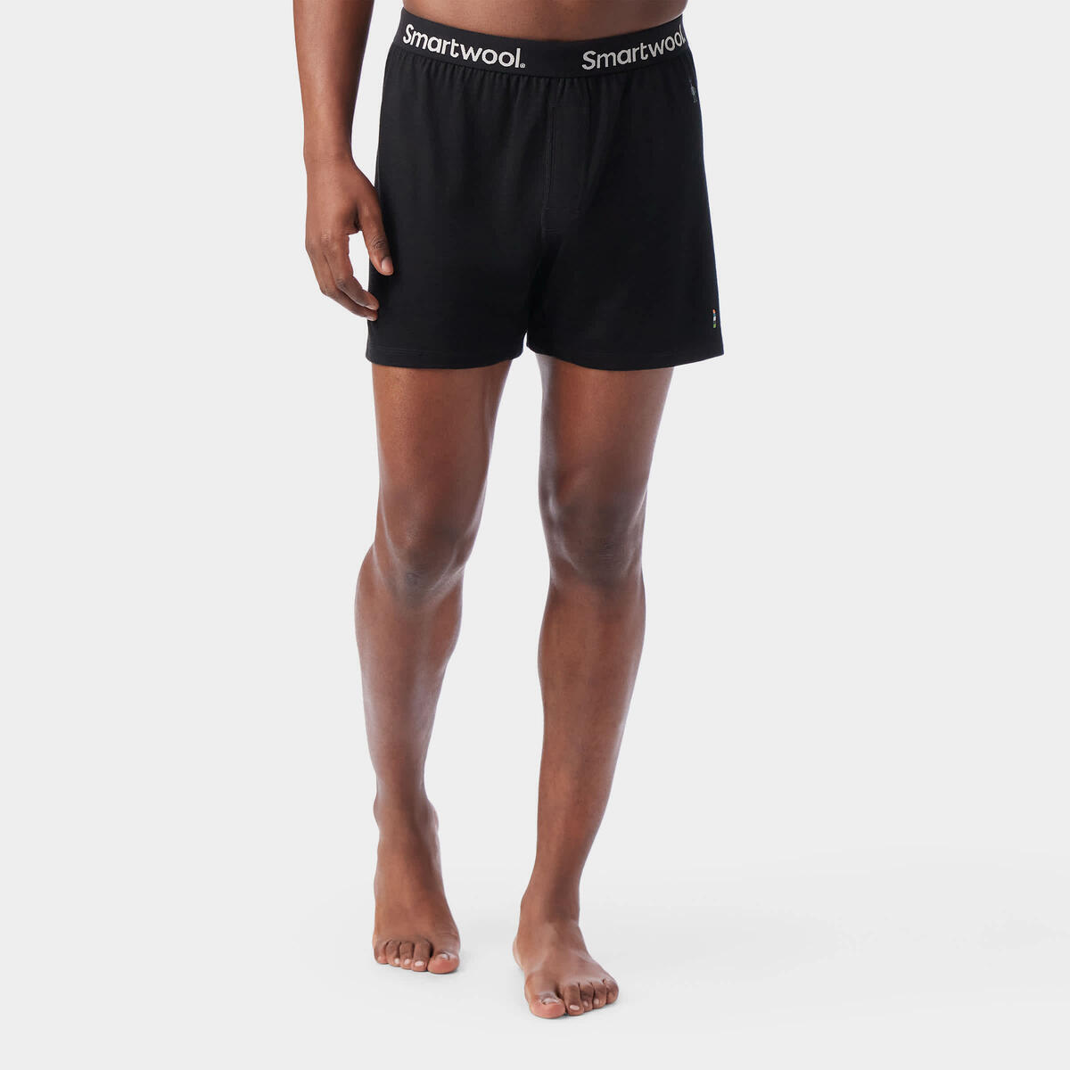 Pánské merino boxerky SMARTWOOL Men's Merino Boxer Boxed, Black velikost: XXL