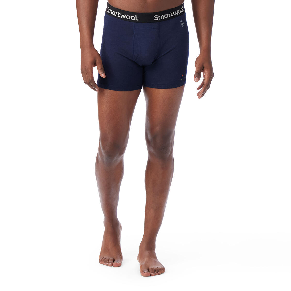 Pánské merino boxerky SMARTWOOL Men's Merino Boxer Brief Boxed, Deep Navy velikost: M