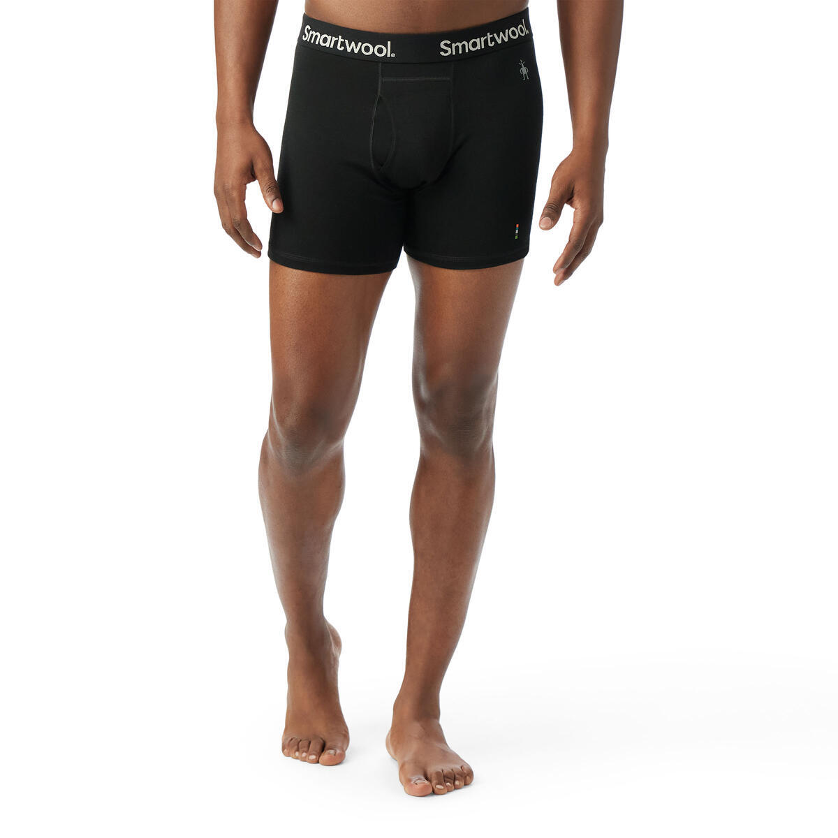 Pánské merino boxerky SMARTWOOL Men's Merino Boxer Brief Boxed, Black velikost: XL