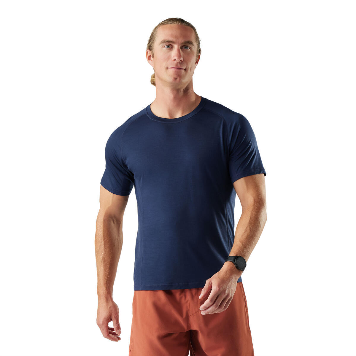 Pánské merino tričko s krátkým rukávem SMARTWOOL Men's Active Ultralite Short Sleeve, Deep Navy velikost: XL