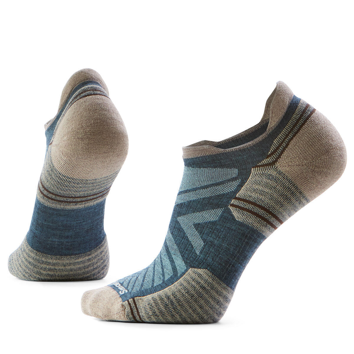 Unisex merino turistické ponožky SMARTWOOL Hike Targeted Cushion Low Ankle Socks, Twilight Blue velikost: 38-41 (M)