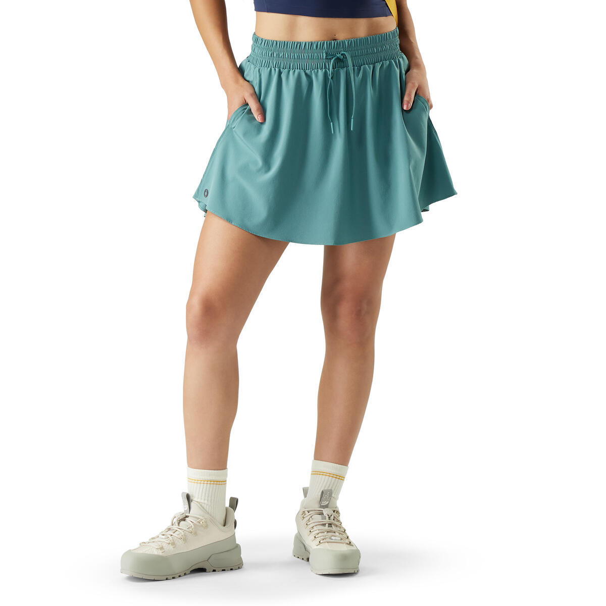 Dámská merino sukně SMARTWOOL Women's Active Lined Skirt, Dusty Teal velikost: M