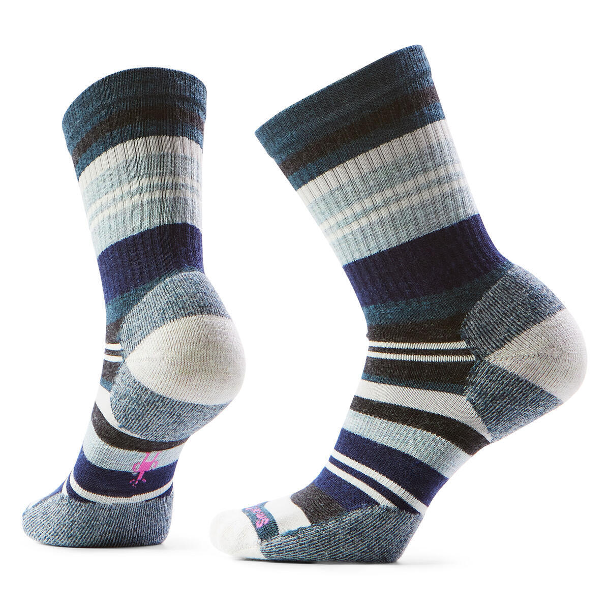 Dámské merino městské ponožky  SMARTWOOL Women's Everyday Saturnsphere Crew Socks, Twilight Blue velikost: 34-37 (S)