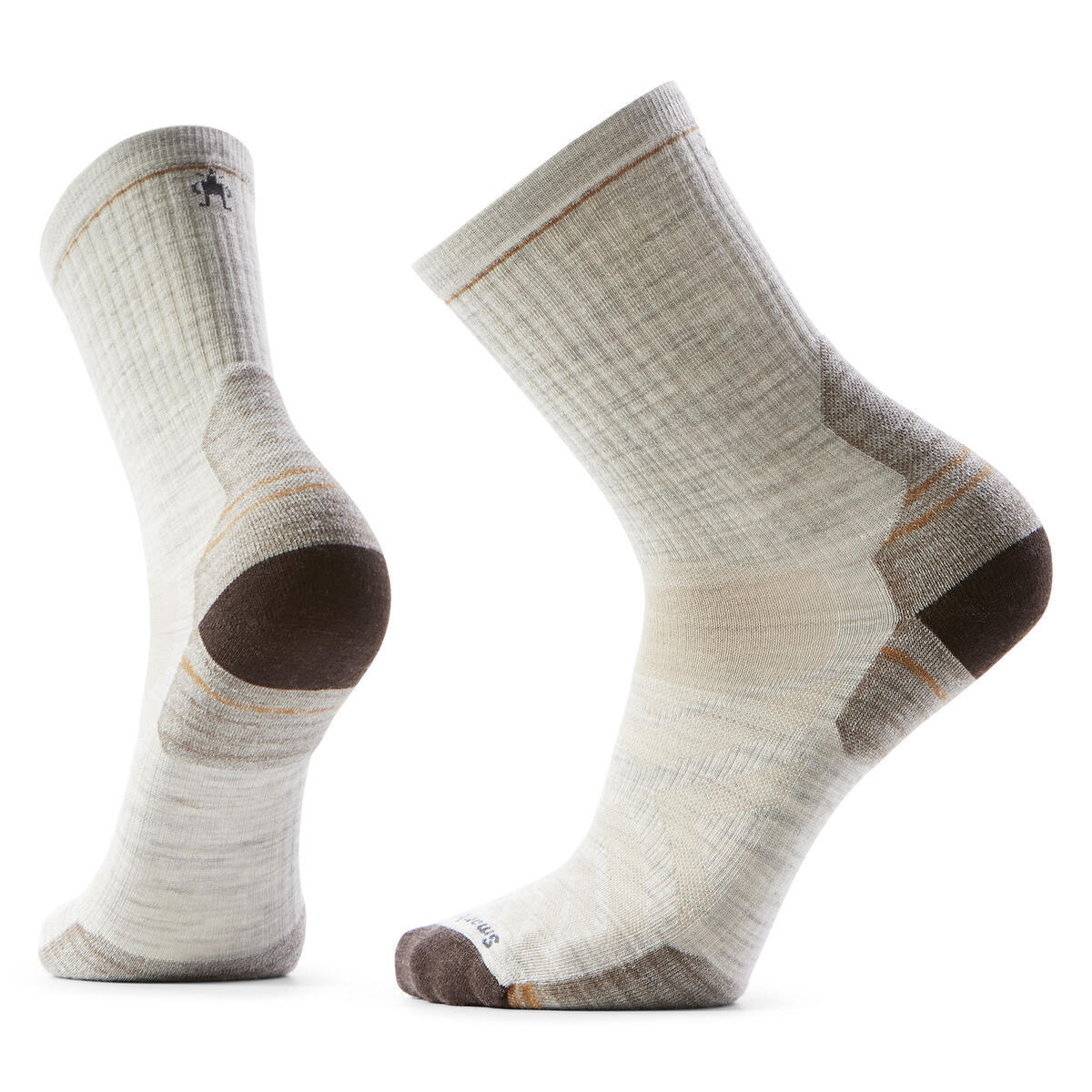 Unisex merino turistické ponožky SMARTWOOL Hike Targeted Cushion Mid Crew Socks, Ash velikost: 46-49 (XL)