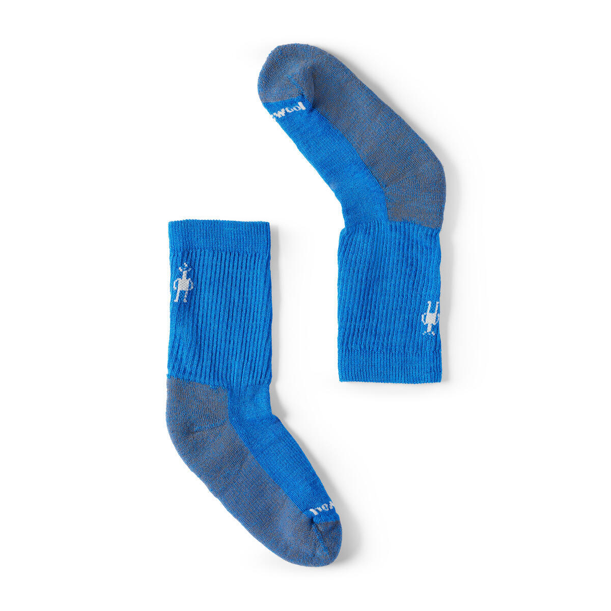 Dětské merino turistické ponožky SMARTWOOL Kids' Hike Light Cushion Crew Socks, Laguna Blue velikost: 38-41 (M)