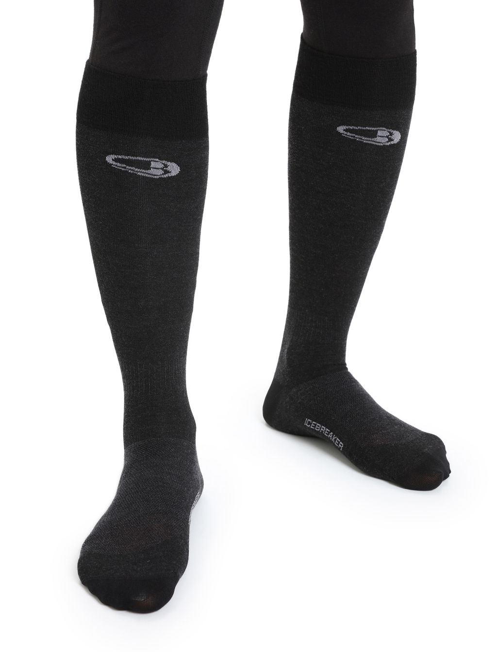 Dámské merino ponožky ICEBREAKER Wmns Snow Liner OTC, Black velikost: 41-43 (L)