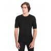 Pánské merino tričko s krátkým rukávem ICEBREAKER Mens 175 Everyday SS Crewe, Black