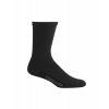 Pánské městské merino ponožky ICEBREAKER Mens Lifestyle Light Crew, Black