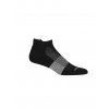 pánské merino ponožky ICEBREAKER Mens Multisport Light Micro, Black/Snow/Metro Heather
