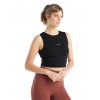 SS22 Women ZoneKnitÔäó Cropped Bra Tank BLACK 0A56FC001 1