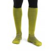 ICEBREAKER Mens Ski+ Ultralight OTC, Bio Lime/Loden/Lazurite_2