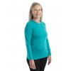 ICEBREAKER Wmns 200 Oasis LS Crewe, Flux Green