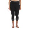 ICEBREAKER Wmns Mer 200 ZoneKnit Legless, Black/Jet Heather_3