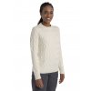 FW23 Women Merino Cable Knit Crewe Sweater 0A56TW000 1