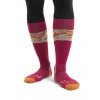 ICEBREAKER Wmns Ski+ Light OTC Alps 3D, Electron Pink/Earth/Snow_4