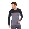 FW24 BM W Men Merino Blend 125 Cool Lite Sphere LS Tee Colour Block 0A571MC91 01