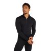 FW24 BM W Men Merino Blend Core Heavyweight LS Half Zip 0A575K001 01