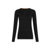 CARRYOVERS IM W Women Merino 200 ZoneKnit LS Crewe 0A579P001 01